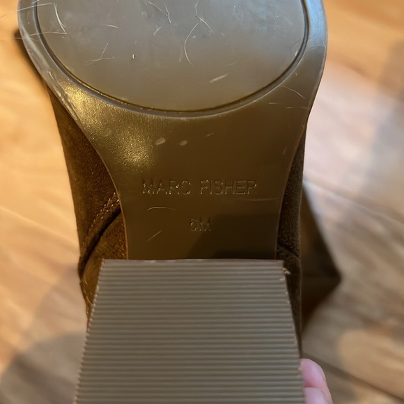 Beautiful brand new unworn brown suede Marc Fisher brown over the knee boots - Picture 4 of 8